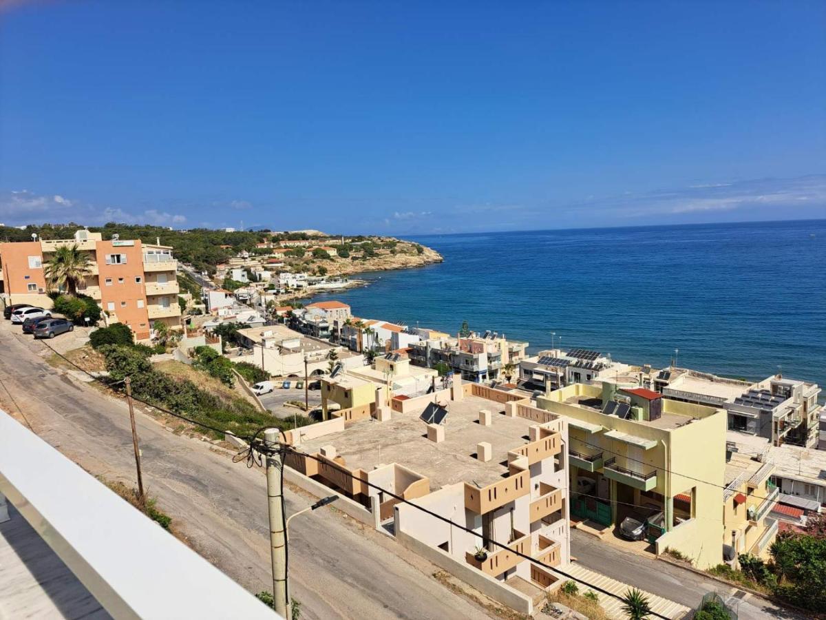 Seaview Flora'S Luxury Apartment-300Meters From The Beach Ретимно Екстериор снимка
