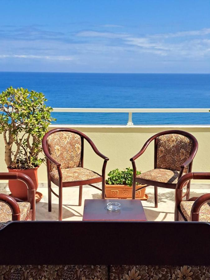Seaview Flora'S Luxury Apartment-300Meters From The Beach Ретимно Екстериор снимка