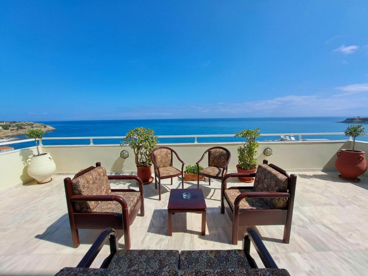 Seaview Flora'S Luxury Apartment-300Meters From The Beach Ретимно Екстериор снимка