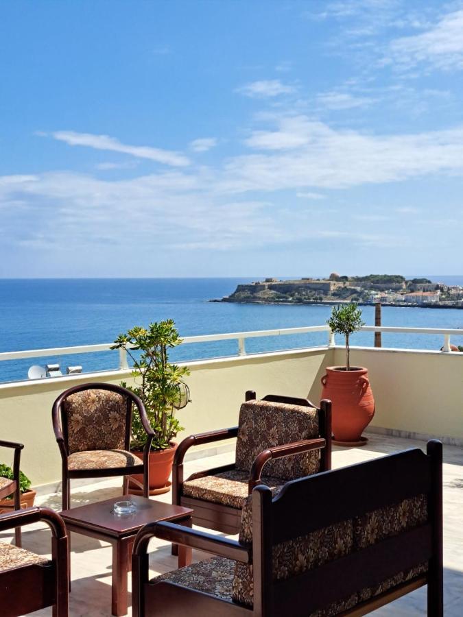 Seaview Flora'S Luxury Apartment-300Meters From The Beach Ретимно Екстериор снимка