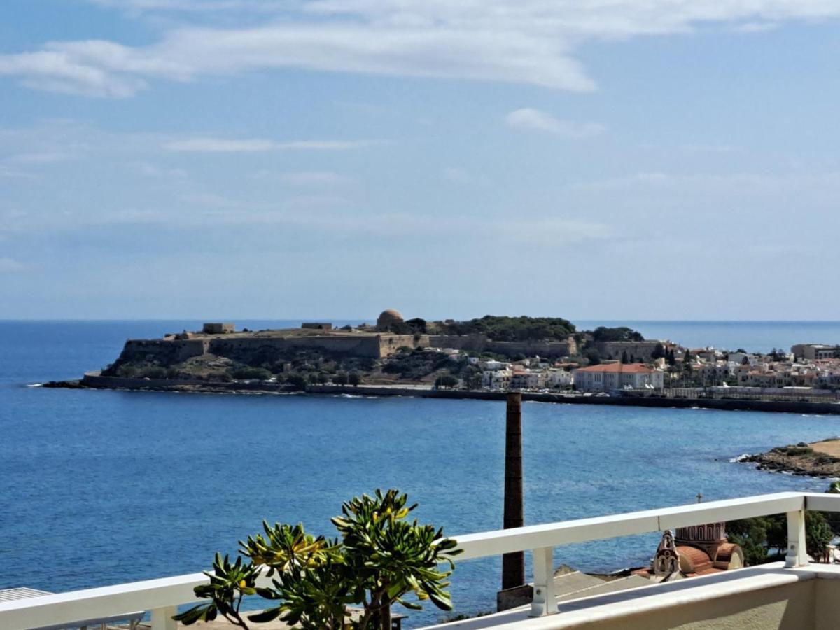 Seaview Flora'S Luxury Apartment-300Meters From The Beach Ретимно Екстериор снимка